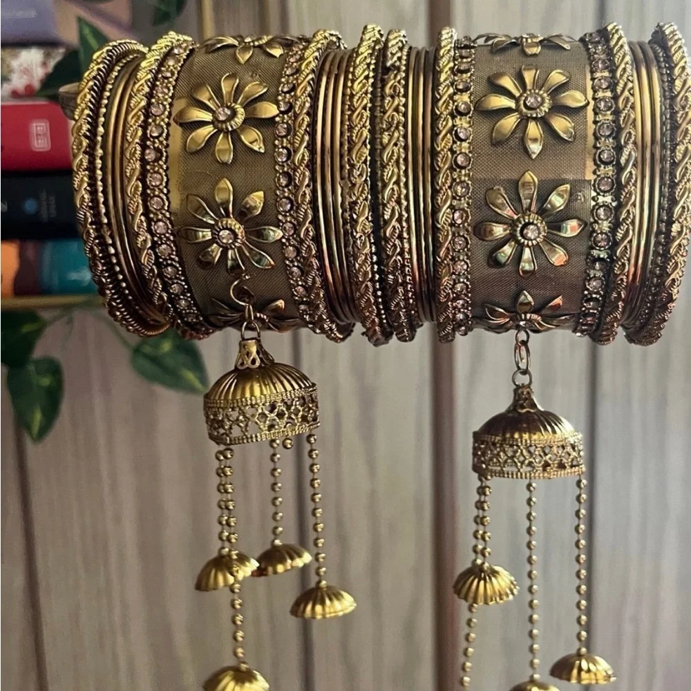 Indian Jhumki Bangles - Picture 3 of 5